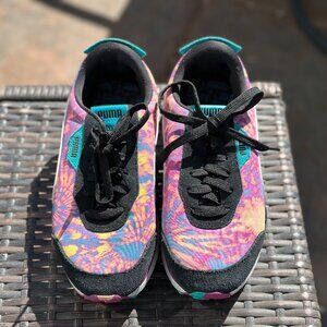 Puma Tie Dye platform sneakers